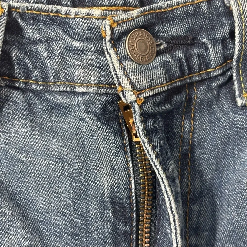 Levi's Jeans Mens 34x32 Blue 527 Bootcut Denim Classic Workwear